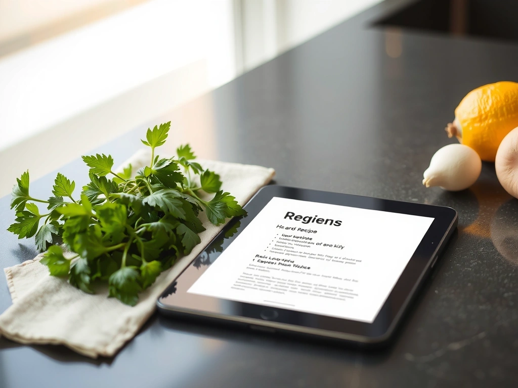 Entorno digital de cocina